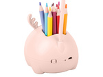 Copii a condus lumina de noapte usb organizator stand telefon lectură știință