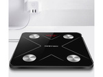 Báscula analítica de baño bluetooth cristal lcd