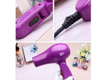 Folding travel hair dryer quiet 850w