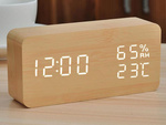 Электронный будильник термометр гигрометр usb