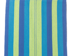 Farebný pruhovaný záhradný hambálok s jednou osobou 200x80 pocket etui