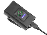 Kerékpár fény led t6 első hátsó usb akkumulátor