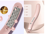 Plancha de pelo para dar volumen al cabello peinado permanente