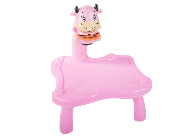 Spätný projektor kresliaci stôl biela tabuľa fixky pre deti fixky