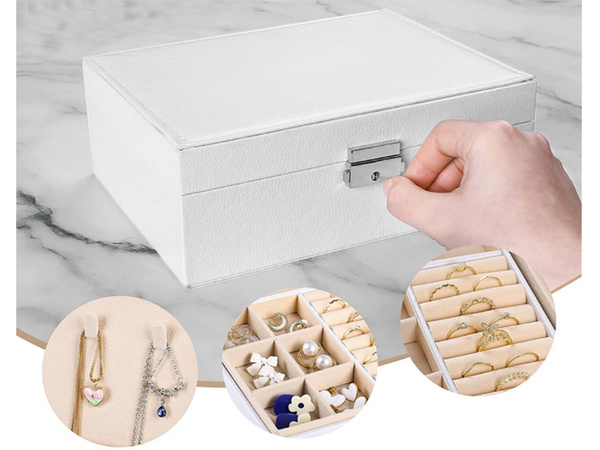 Organizator za kasete škatla za nakit elegantna škatla za ključe