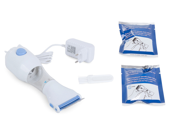 Peigne à poux lentes filtre électrique aspirateur