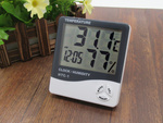 Thermomètre digital lcd interne alarme de données externes