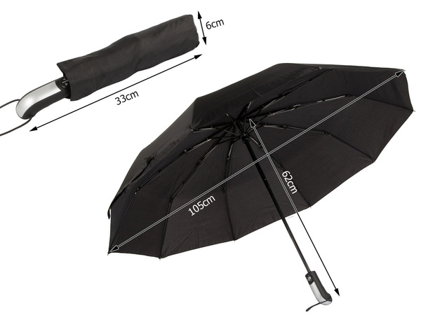 Dáždnik skladací dáždnik automatický veľký xl unisex