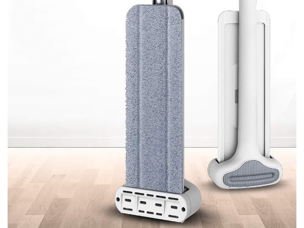 Lapiku mop käsipuhasti 125 cm väljakohtuv laia mircofibre'ga