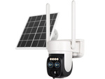 Camara solar wifi ip exterior camara giratoria wifi zoom detector de movimiento ip66