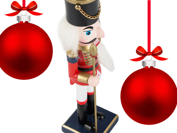 Nutcracker leseni vojak dekorativna božična figurica darilo