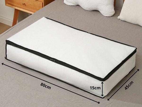 Organizador de ropa de cama cubo de la ropa manta funda con cremallera xxl