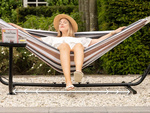 Garden hammock hanging swing brazilian rocker xl large cover bagbaha