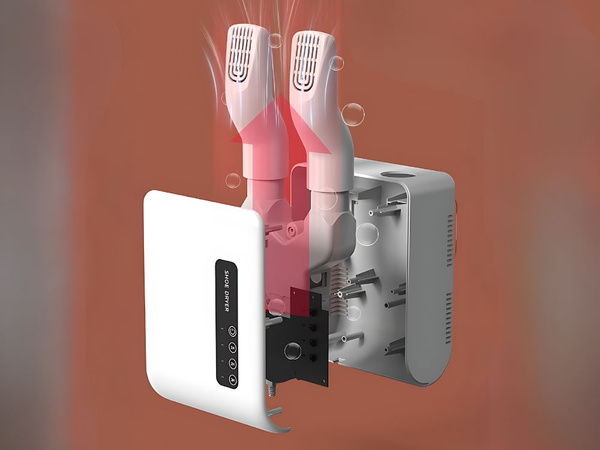 Nástěnná sušička na boty, intenzivní rychlé sušení, nástěnná