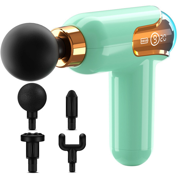 Mini pistolet de massage puissant pistolet de massage portable + 4 embouts