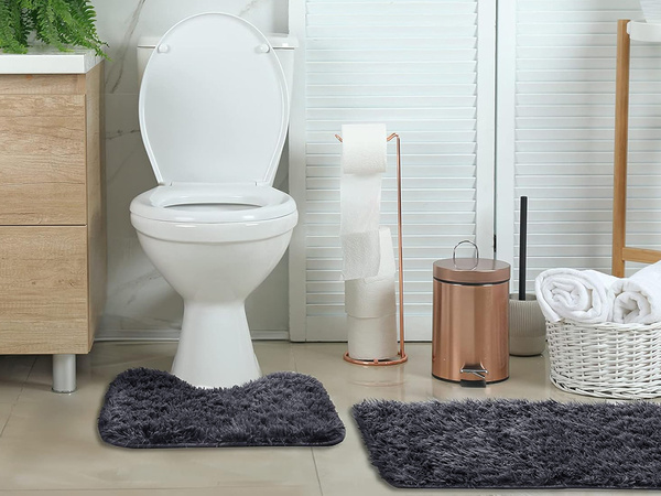 Saltele de baie set de 3 părți 3in1 anti-alunecare uscare rapidă