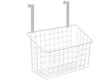 Cesto organizador metálico colgado de la puerta estante colgante de cocina