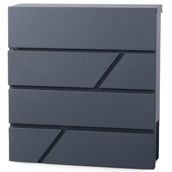 Boîte aux lettres pour les lettres, les prospectus, les journaux et le courrier