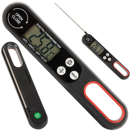 Lcd kitchen pin thermometer wine 300°c cooking soups