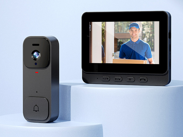 Video door phone wireless video door phone for gates night vision