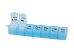 Medication container weekly medication cassette supplement organiser 7 days