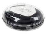 Lupa kieszonkowa składana 2 led uv metalowa 40x