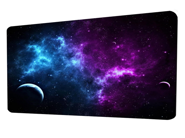 Gaming desk pad xxl cosmos stars 80x30 thick