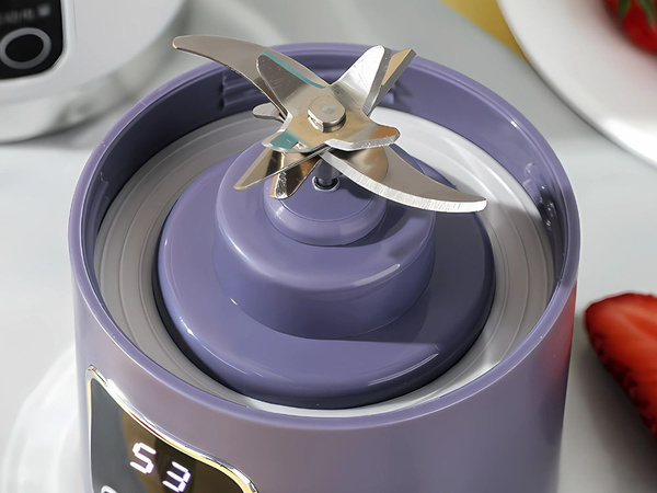 Blender s kozarcem, brezžični USB prenosni mini mešalnik za smoothie