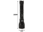 Linterna de policía militar bailong cree xhp160 power