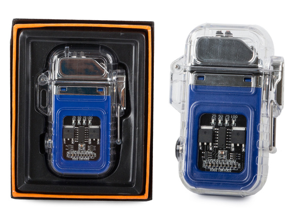Briquet plasma avec lampe led électrique usb