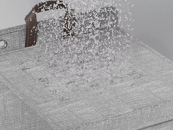 Folding laundry basket for bathroom laundry room wall door grey