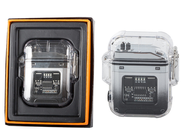 Plazma öngyújtó led lámpával elektromos usb