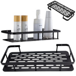 Estante de baño para baño para ducha para cocina loft metal estante colgante