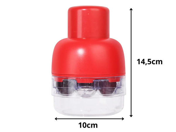 Cherry, sweet cherry and olive pitter with container, manual seed extractor