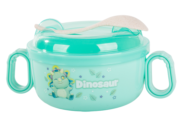 Maitinimo reikmenų rinkinys kūdikių maisto dubenėlis su rankenėlėmis šaukštas