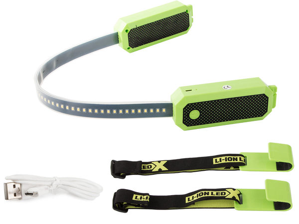 Lámpara de taller bajo el capó linterna imán led