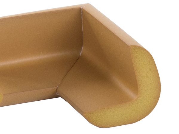 Furniture corner surface for furniture cants bronze stickers x4