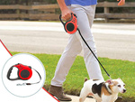 Lanyard automatico para perros bloqueador potente bobina ligera 5m 15kg