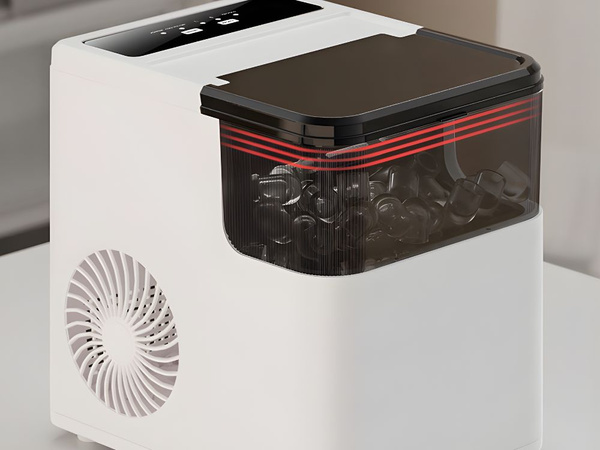 Automatische eiswürfelmaschine eiswürfelgrössen schnellkühlung mit schaufel