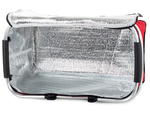 Thermal folding picnic basket insulating shopping basket