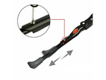 Bicycle adjustable side support foot