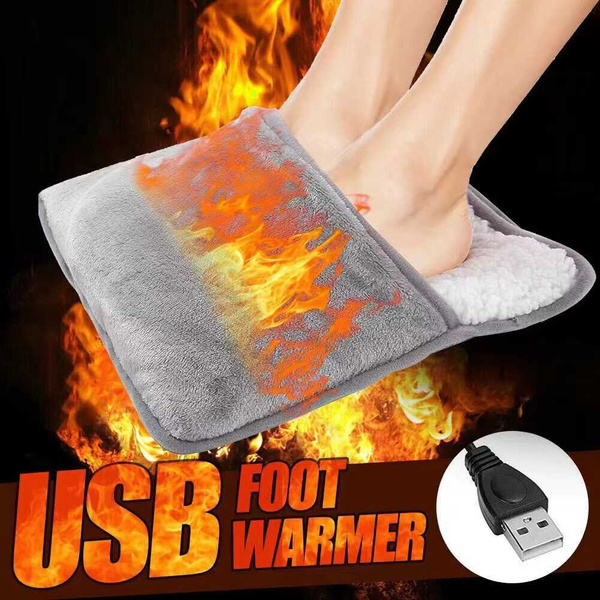Almohadilla eléctrica usb para pies y cuerpo esterilla eléctrica suave