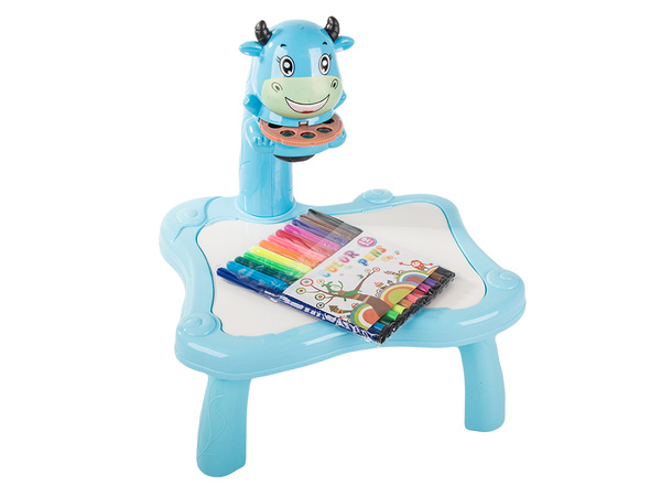 Zpětný projektor kreslicí stůl tabule fixy pro děti fixy
