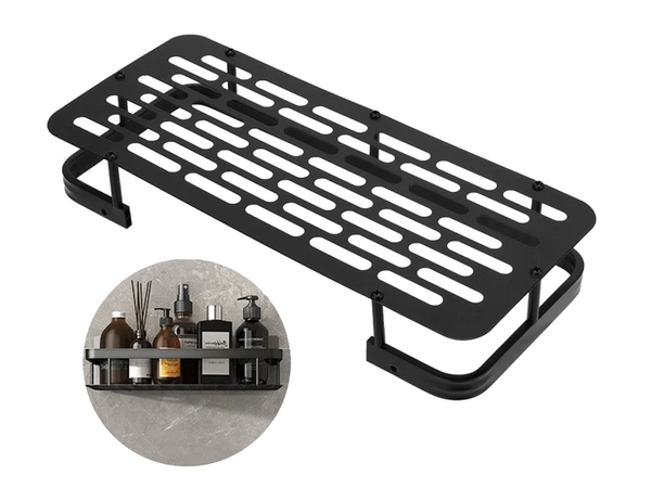 Estante de baño para baño para ducha para cocina loft metal estante colgante