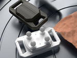 Výkonný masážny prístroj na telo 4 hlavy 20 úrovní sily + 6 pulzných režimov usb