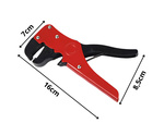 Insulation stripper, cable pliers, wire cutter, 2-in-1 tool