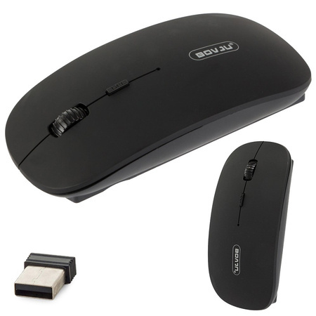 Mouse optical slim fără fir de 2,4 ghz