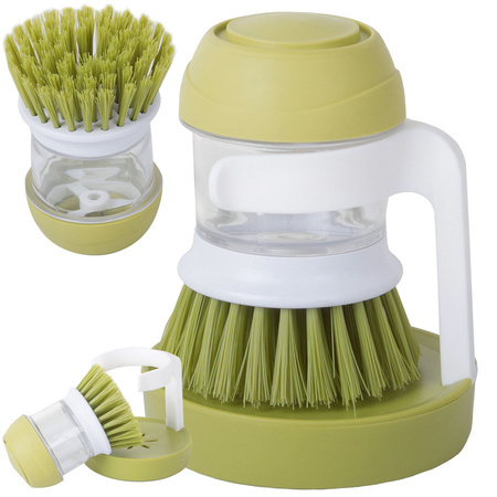 Brosse a récurer cuisine lave-vaisselle distributeur de liquide support a récurer