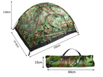Tienda de campaña moro para 2 personas con mosquitera y bolsa