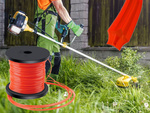 Lignes de coupe 2,4mm pour la tête d'arrosage de la tonte d'arrosage section d'étoile cinq-conductive